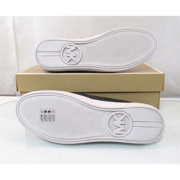 Michael Kors Keaton Slip On Sneakers Shoes MK Signature Black Size 8.5 - Picture 10 of 10